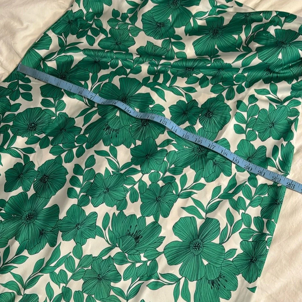 J.Crew Collection strapless slip dress in greenhouse floral print BU272
